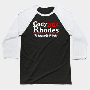 Cody Rhodes President 2024 Baseball T-Shirt